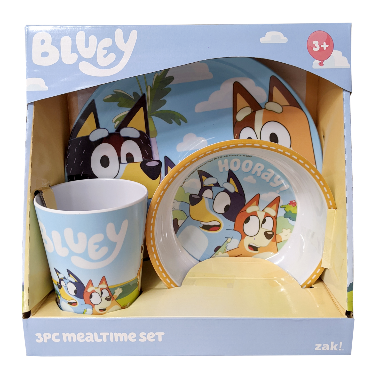 Bluey Cartoon Transparent PNG Image