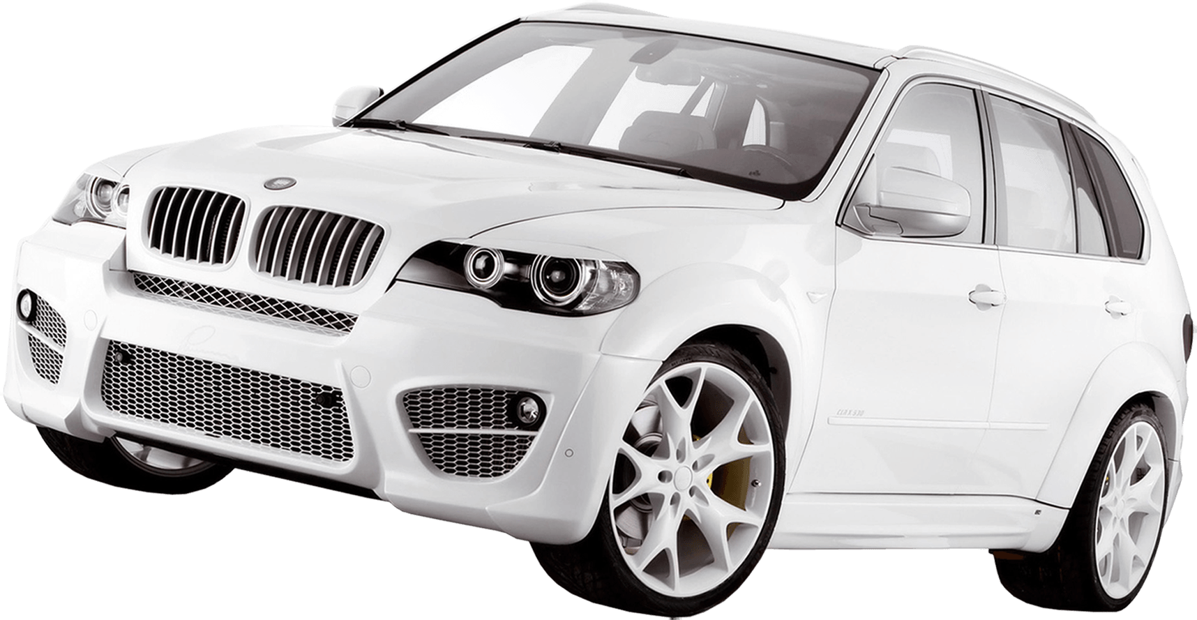 White Bmw Transparent PNG Image