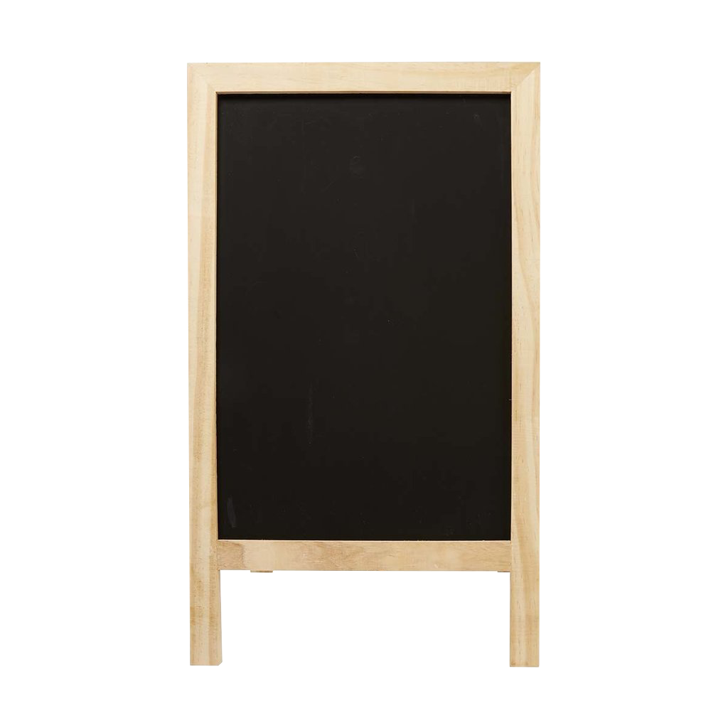 Wooden Blackboard Transparent PNG Image