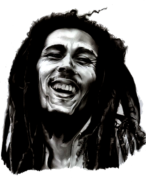 Bob Marley Transparent PNG Image