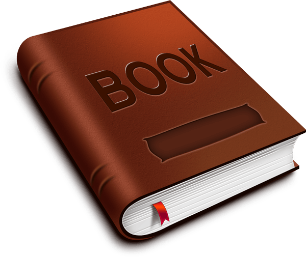Brown Book Transparent PNG Image