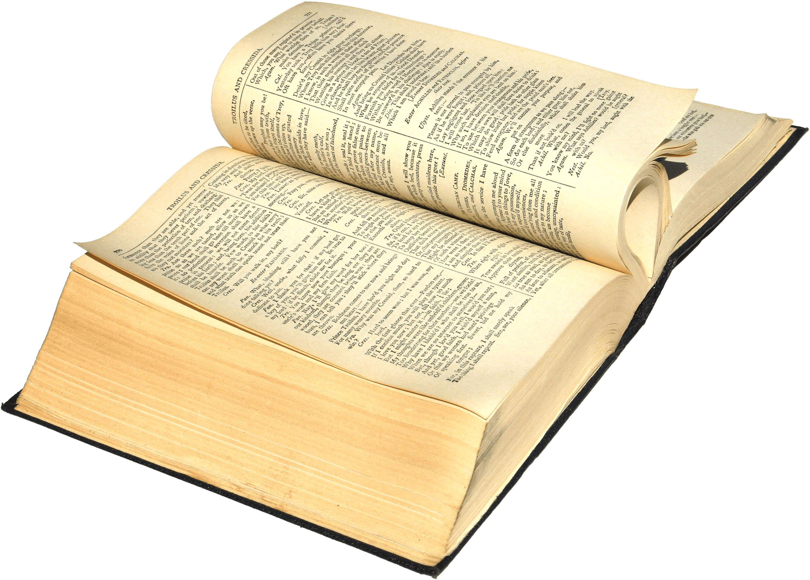 Open Book Transparent PNG Image