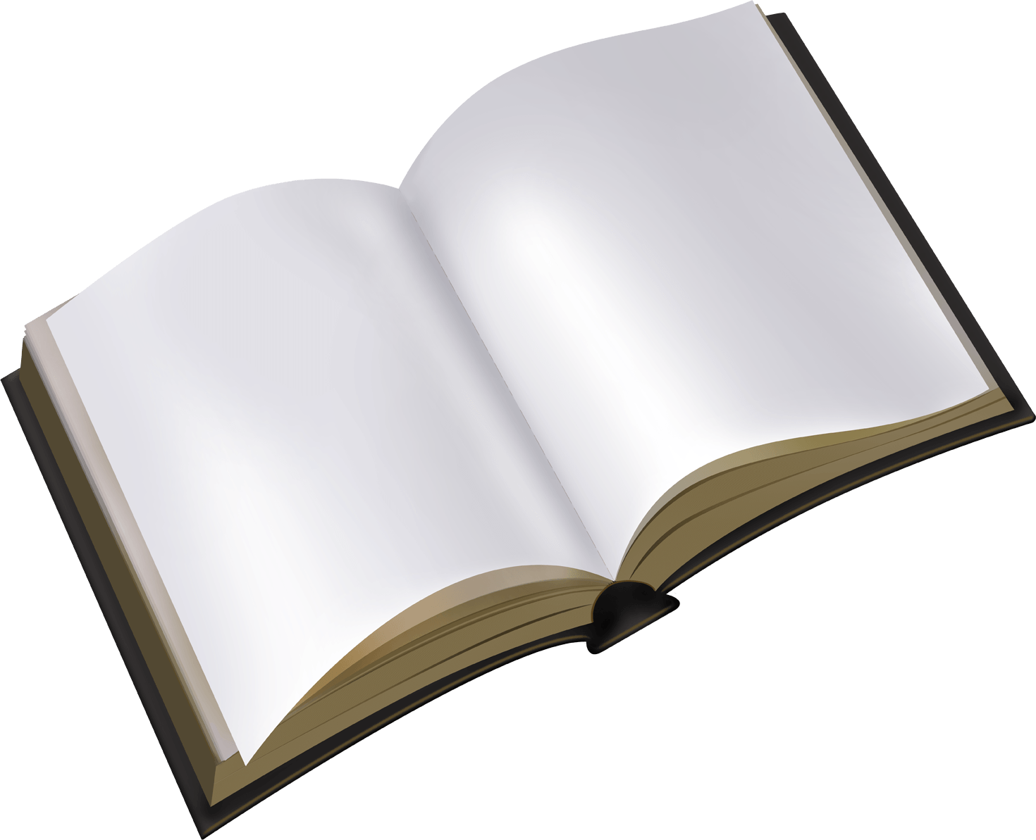 Open Book Transparent PNG Image