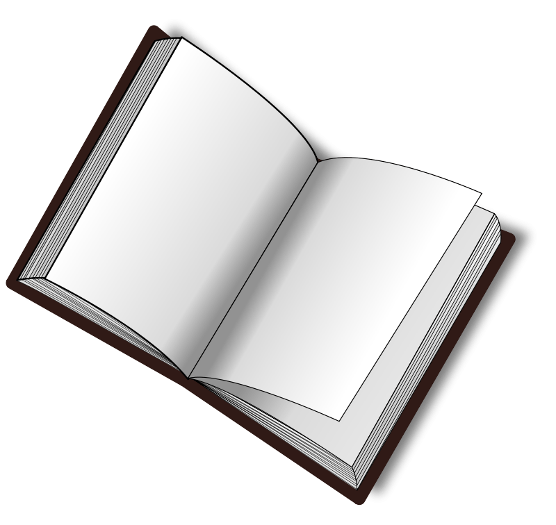 Open Book Transparent PNG Image
