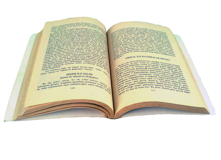 Open Book Transparent PNG Image
