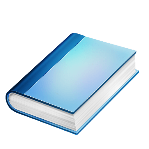 Blue Book Transparent PNG Image