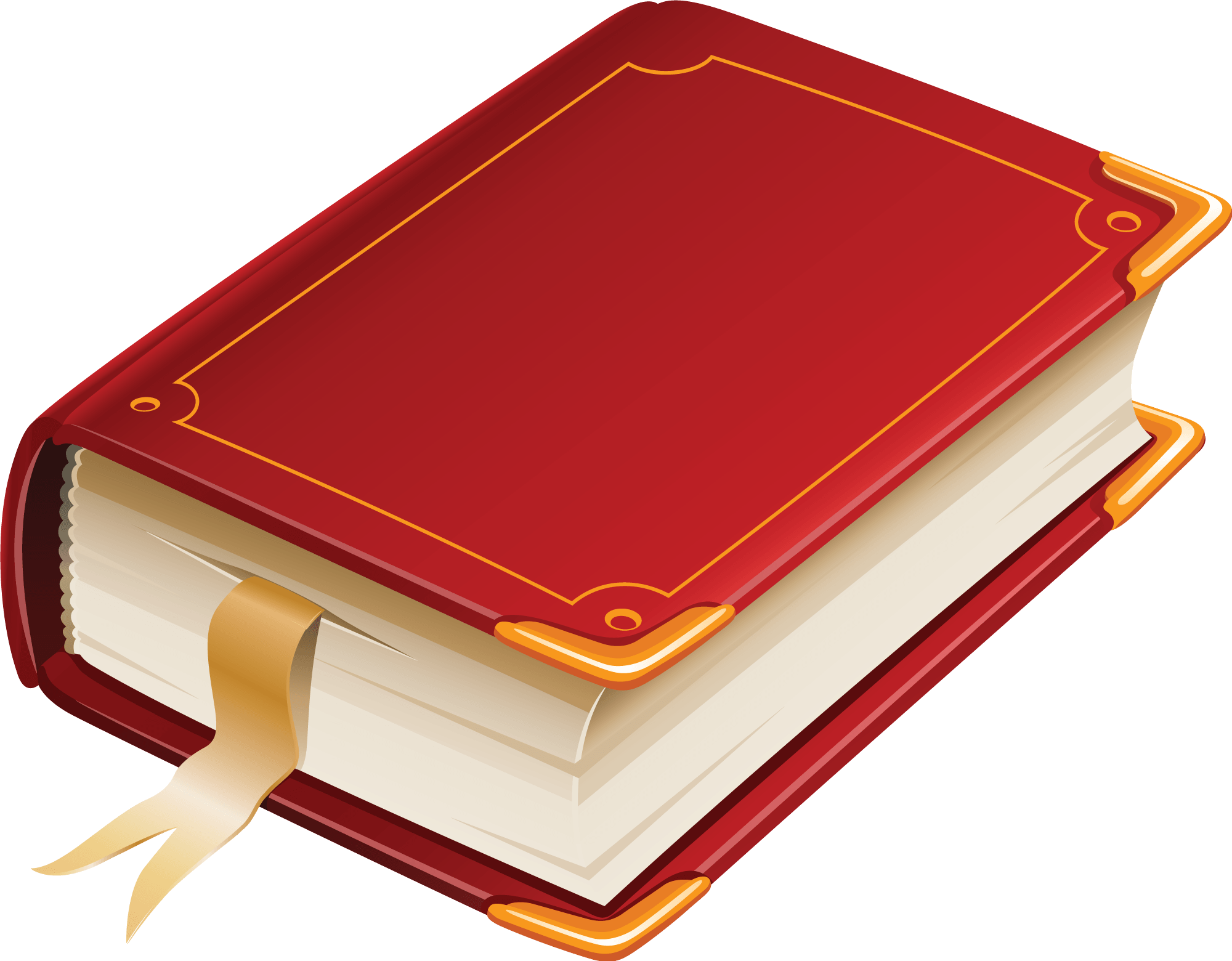 Red Book Transparent PNG Image