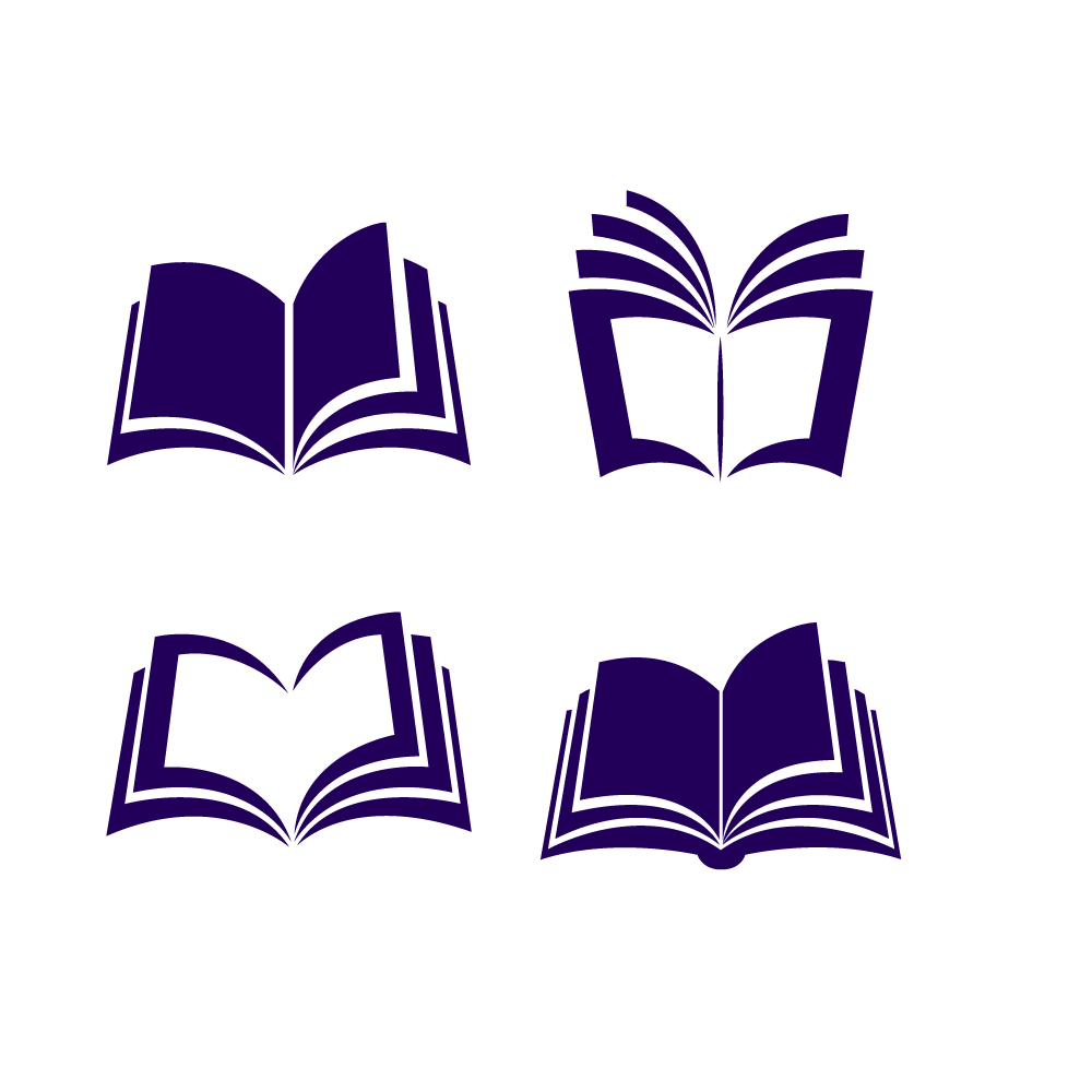 Vector Euclidean Book Purple Icon Transparent PNG Image