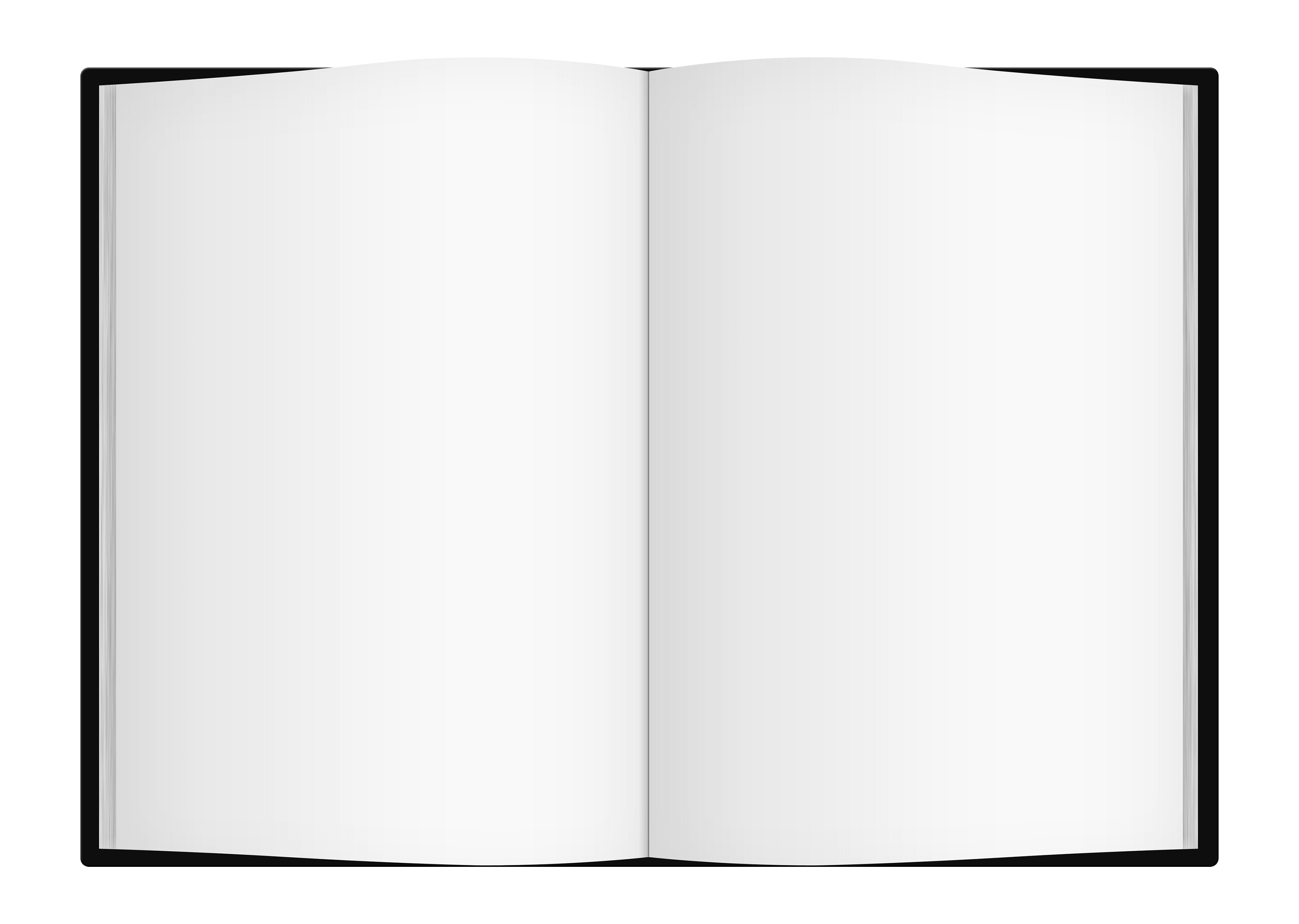 Open Book Transparent PNG Image