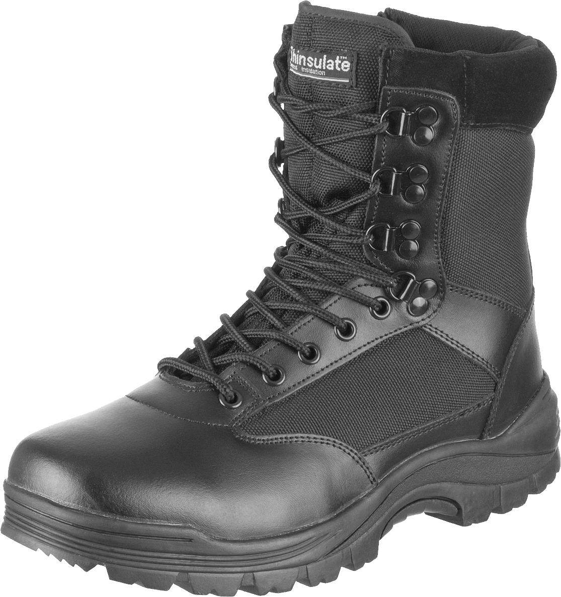 Combat Boots Transparent PNG Image