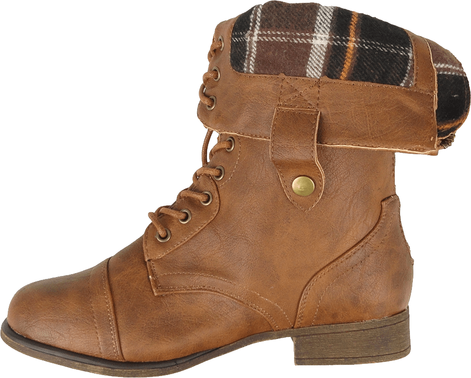 Brown Boots Transparent PNG Image