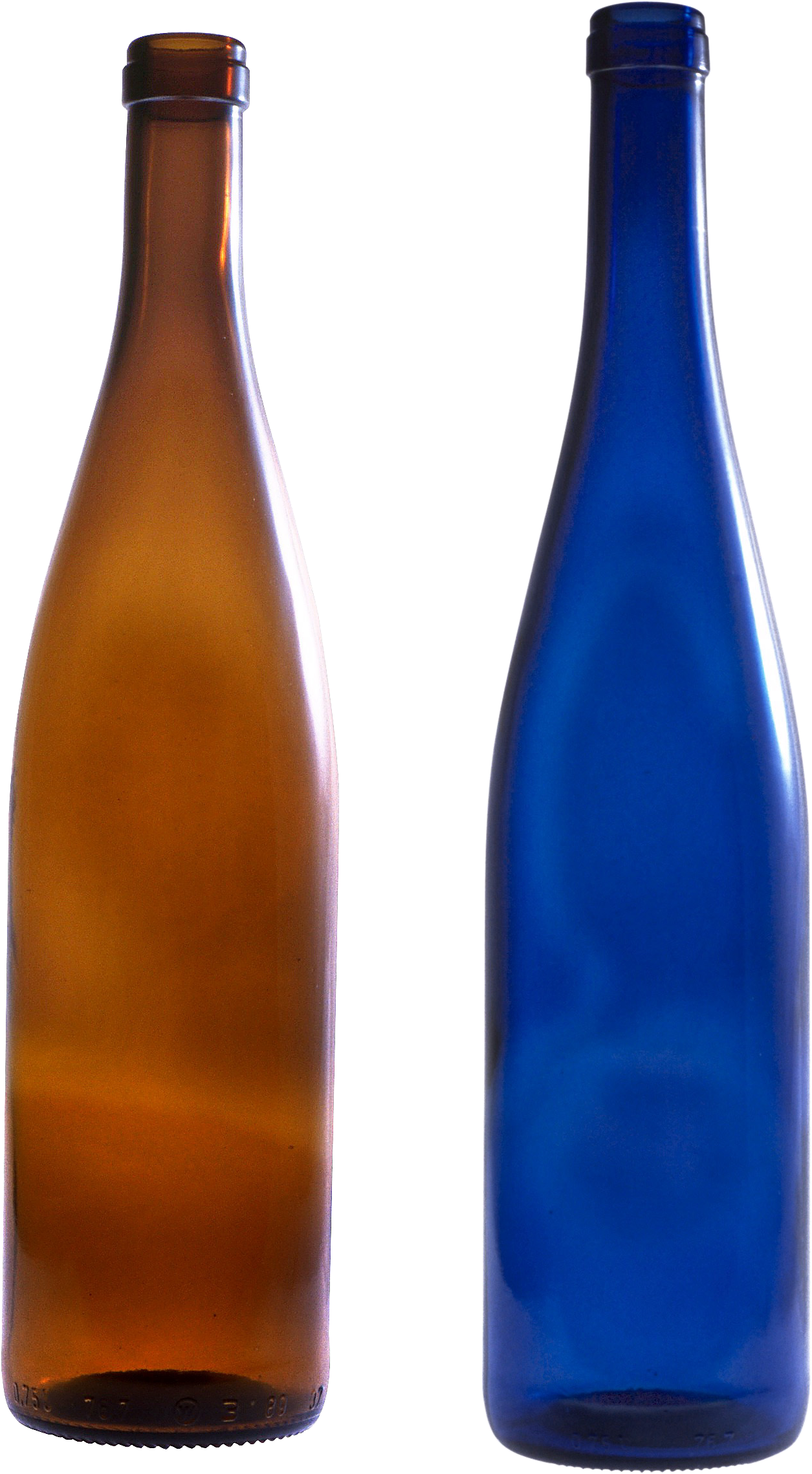 Glass Bottle Empty Transparent PNG Image