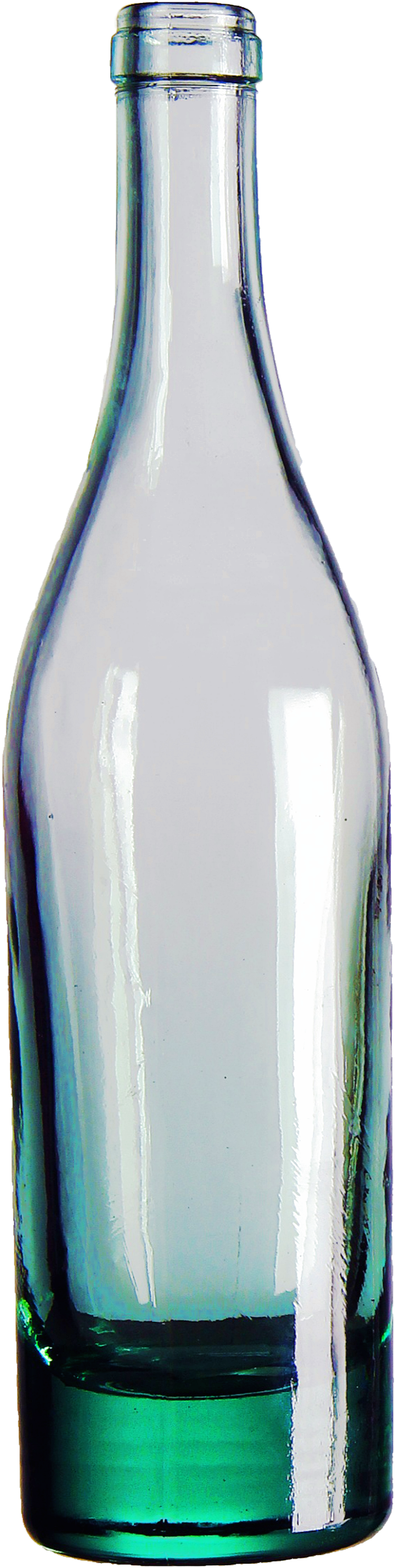 Glass Bottle Empty Transparent PNG Image