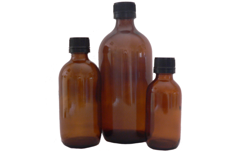 Brown Bottle Empty Glass Transparent PNG Image
