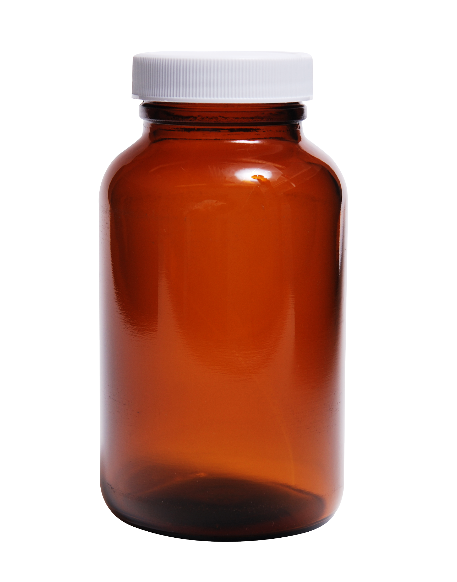 Brown Medical Bottle Glass Transparent PNG Image