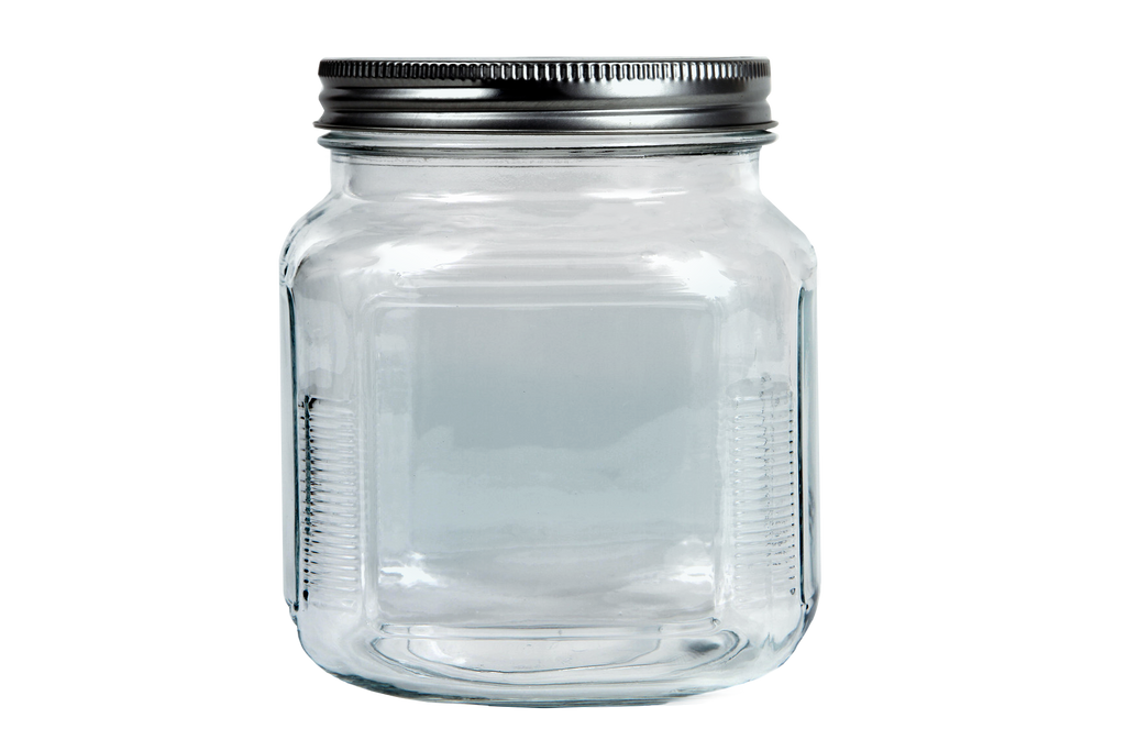 Glass Clear Jar Bottle Transparent PNG Image