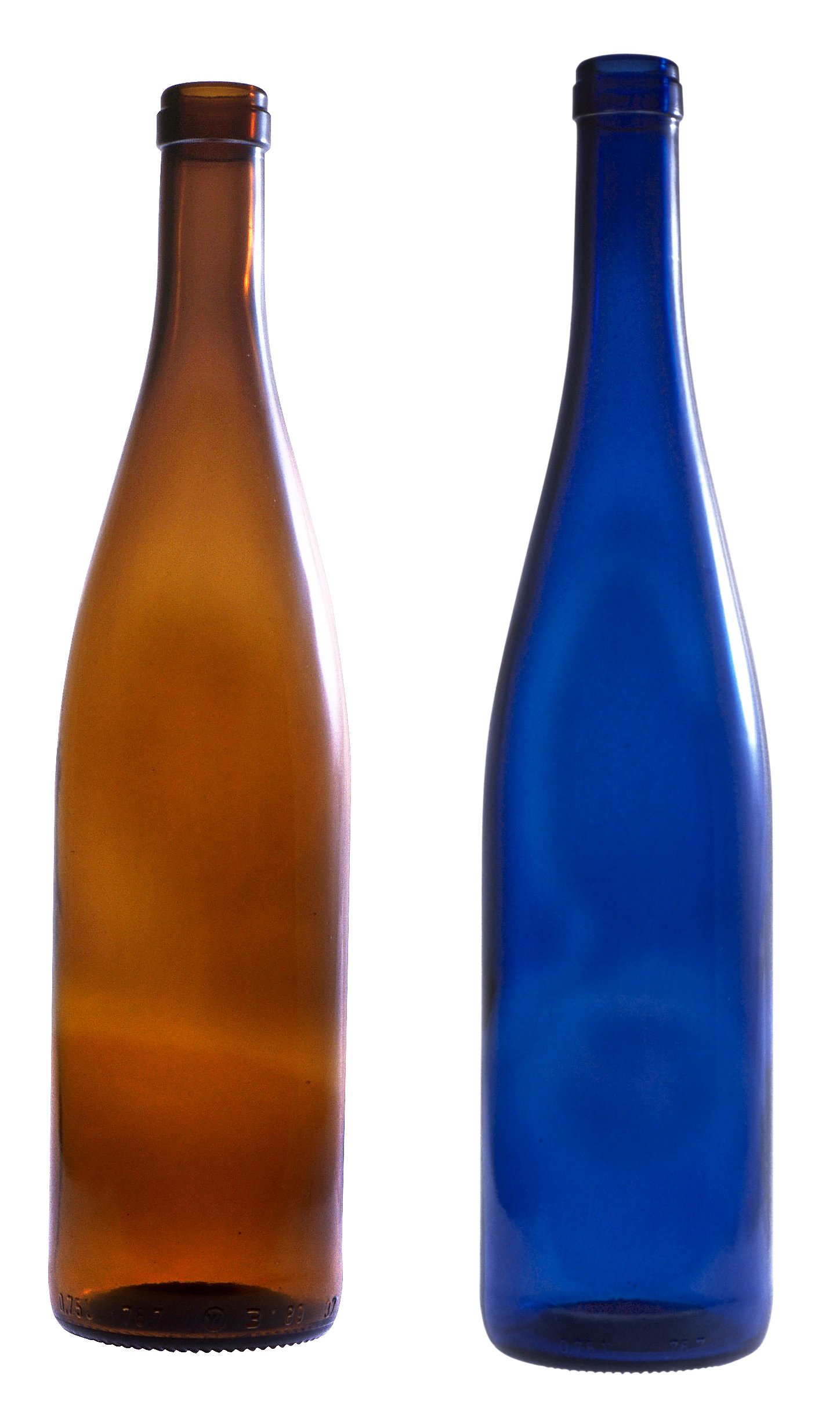 Glass Bottle Colorful Transparent PNG Image