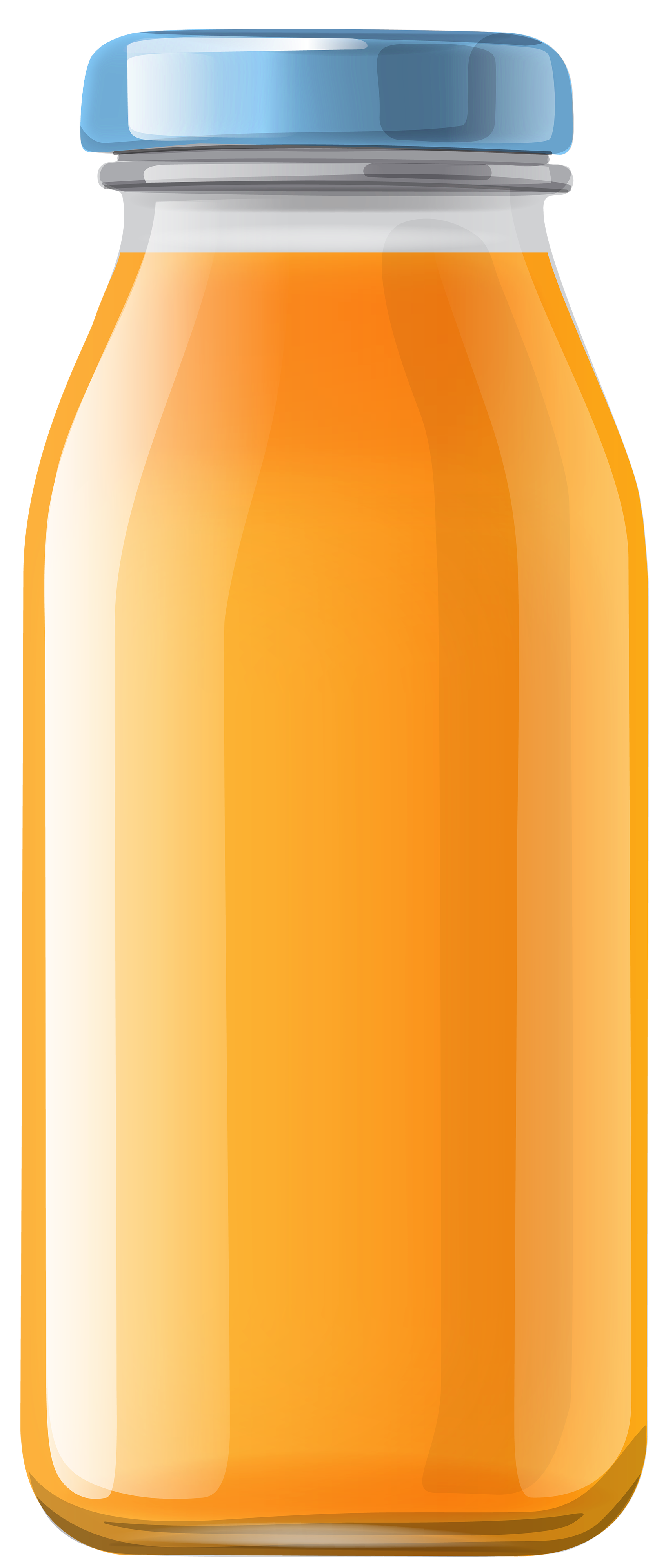 Glass Bottle Colorful Transparent PNG Image