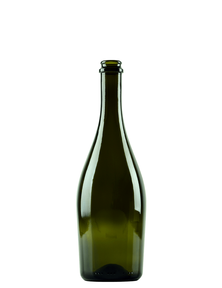 Glass Green Bottle Transparent PNG Image