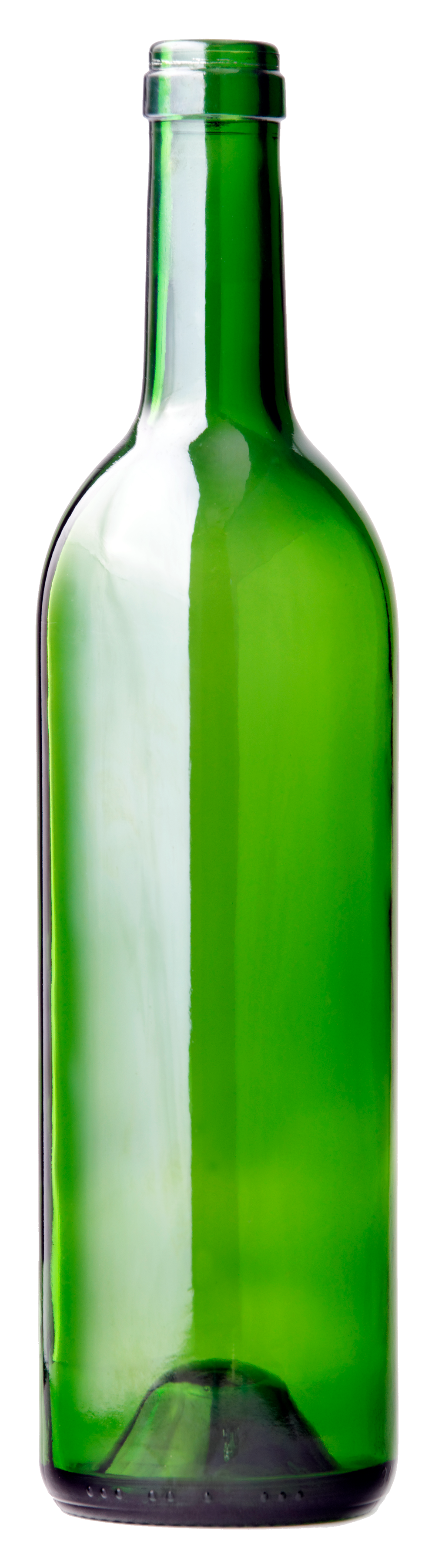 Glass Green Bottle Transparent PNG Image
