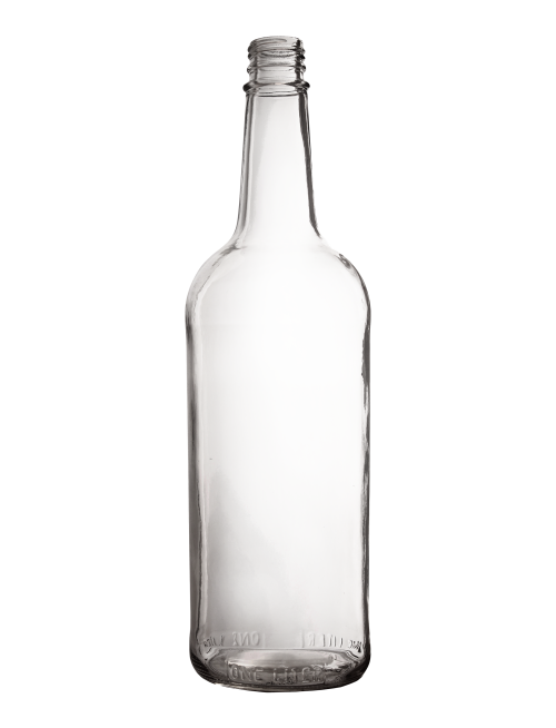 Glass Bottle Translucent Transparent PNG Image