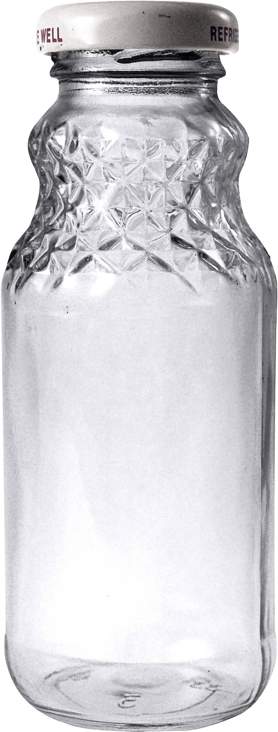 Empty Glass Bottle Transparent PNG Image