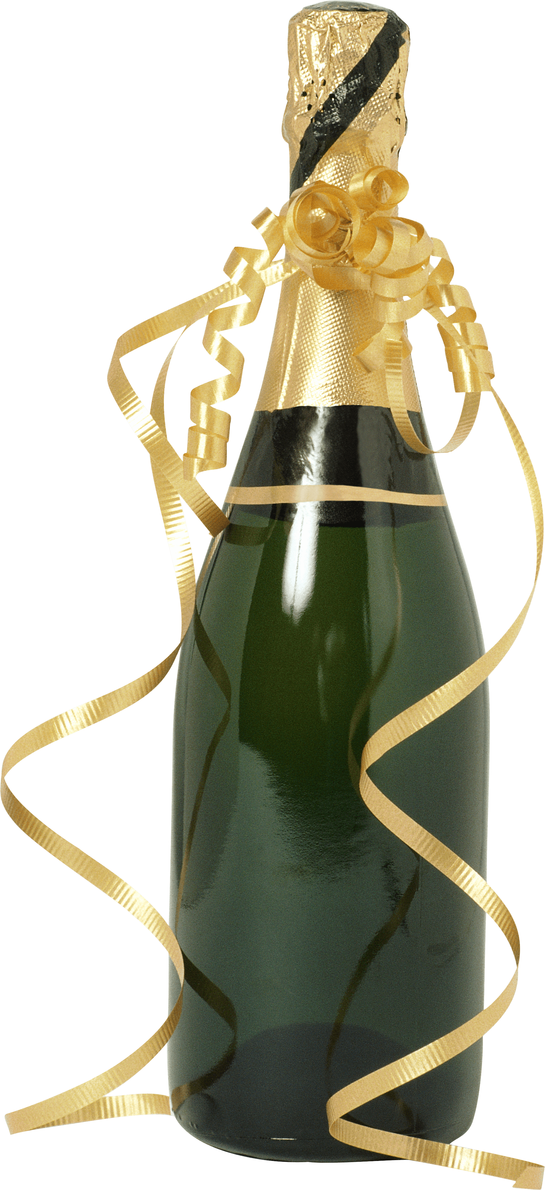 Champagne Bottle Transparent PNG Image