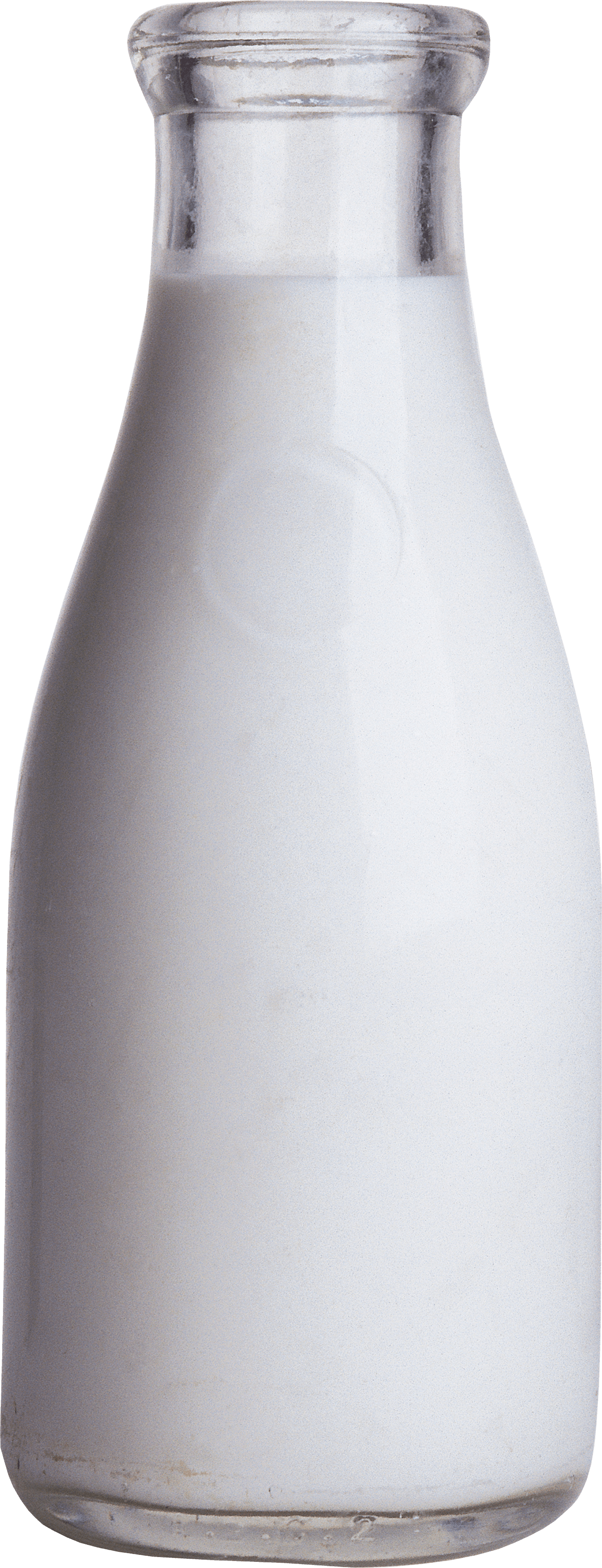 Milk Glass Bottle Transparent PNG Image