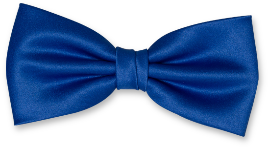 Blue Tie Bow Transparent PNG Image