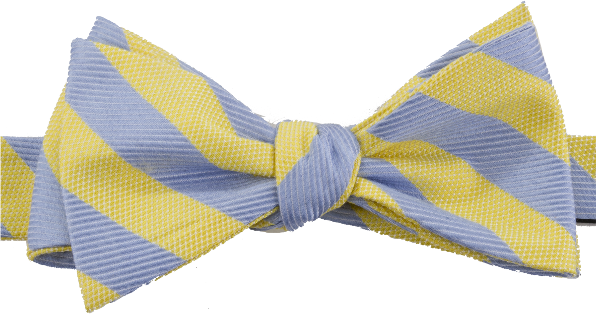 Tie Stripe Bow Transparent PNG Image