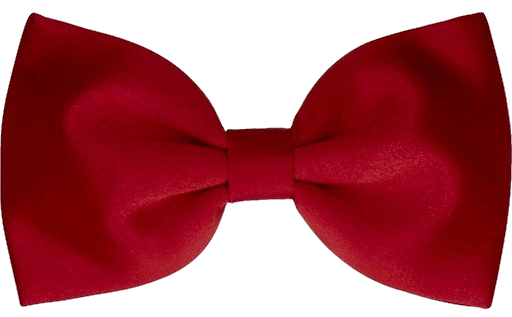 Tie Red Bow Transparent PNG Image