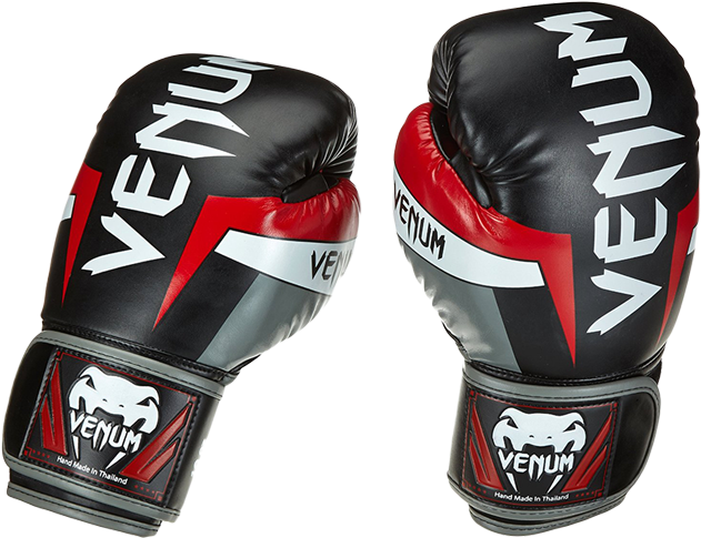 Gloves Venum Boxing Black Transparent PNG Image