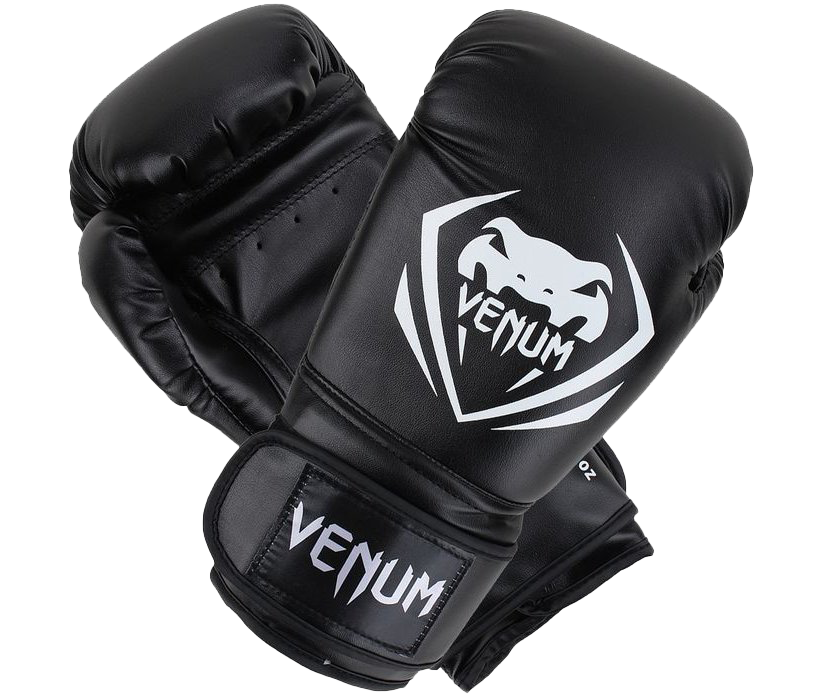 Gloves Venum Boxing Black Transparent PNG Image