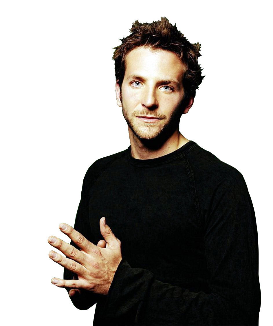 Bradley Cooper Transparent PNG Image