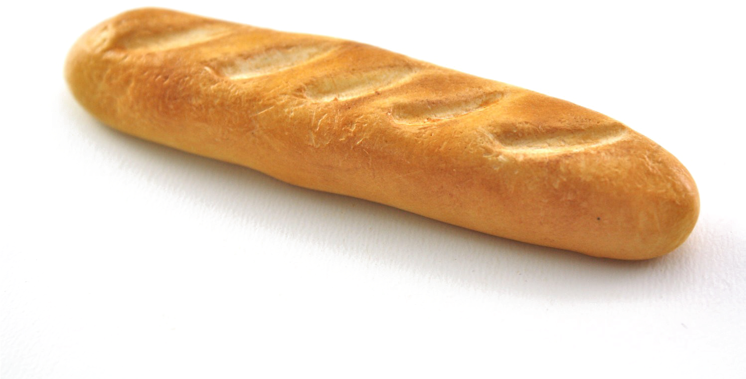 Plain Bread Baguette Transparent PNG Image