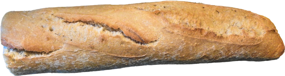 Wheat Bread Whole Baguette Transparent PNG Image