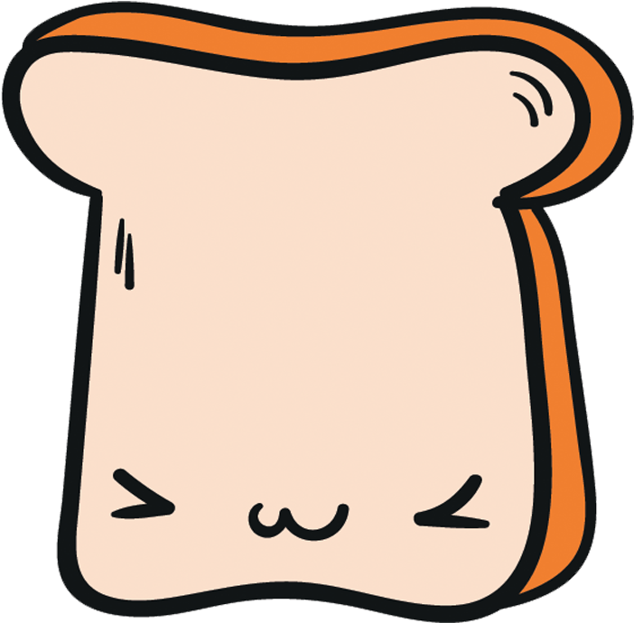 Vector Bread File Transparent PNG Image
