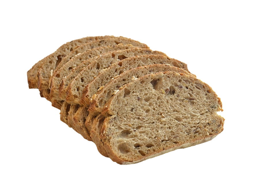 Brown Slices Bread Transparent PNG Image