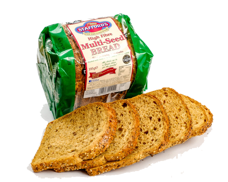 Multi Slices Grain Bread Transparent PNG Image