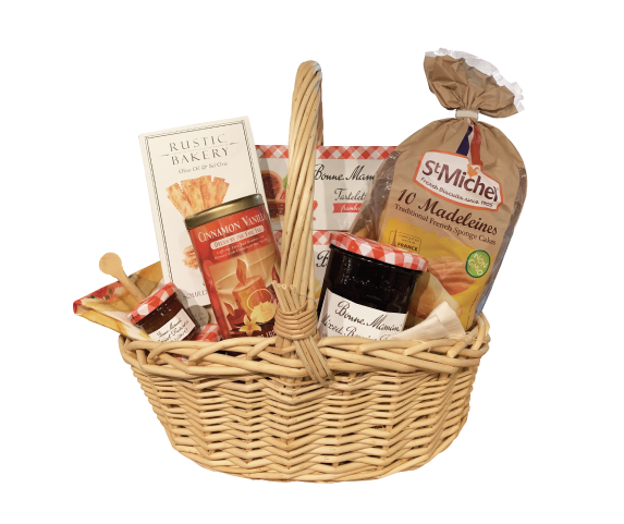 Wheat Slices Wicker Basket Bread Transparent PNG Image