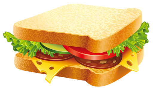 Cheese Sandwich Bread Transparent PNG Image