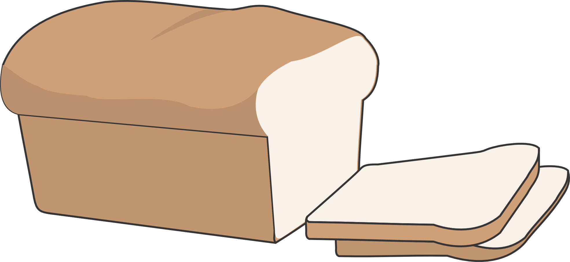 Loaf Vector Bread Transparent PNG Image
