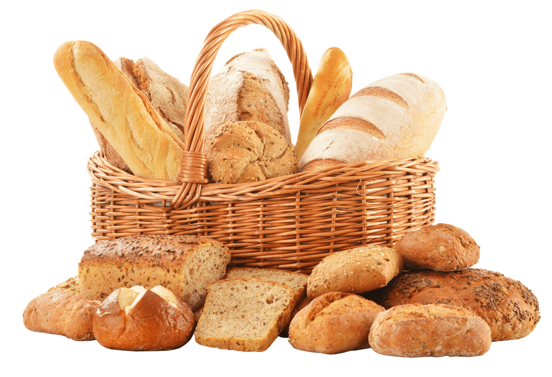 Basket French Bread Transparent PNG Image
