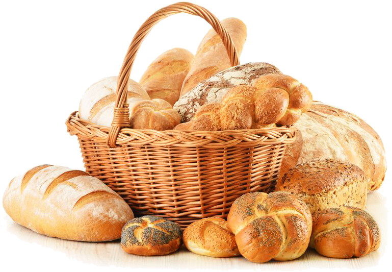Basket French Bread Transparent PNG Image
