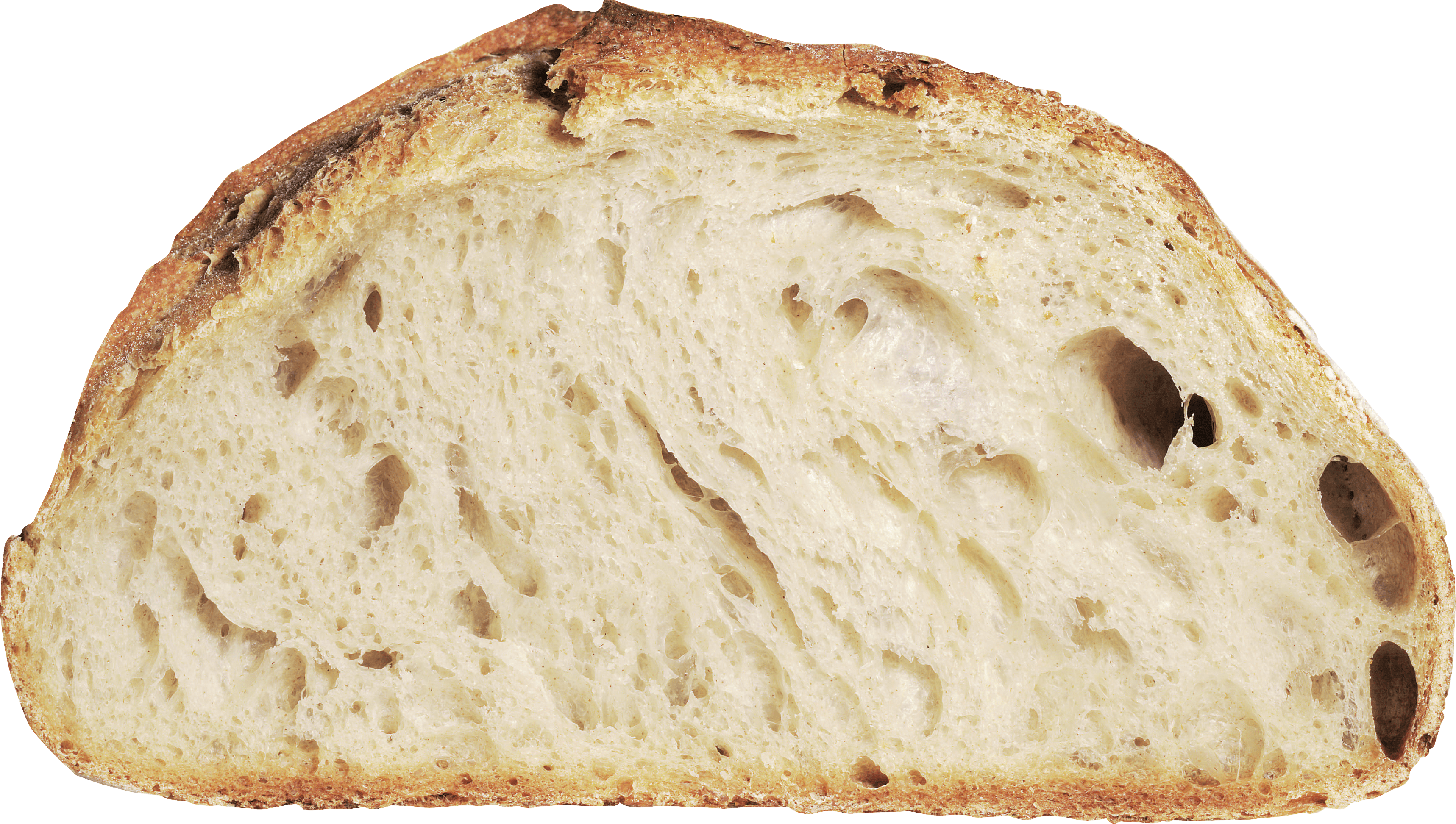 White Bread Transparent PNG Image