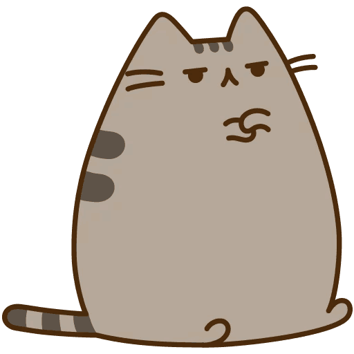 Mammal Sticker Pusheen Cat Transparent PNG Image