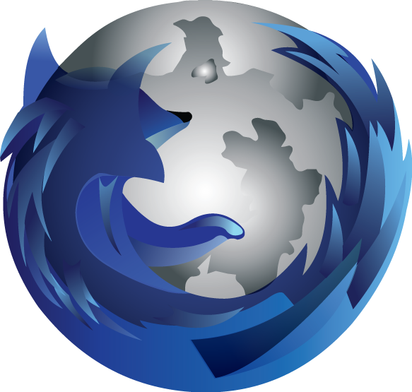 Blue Firefox Cool Transparent PNG Image