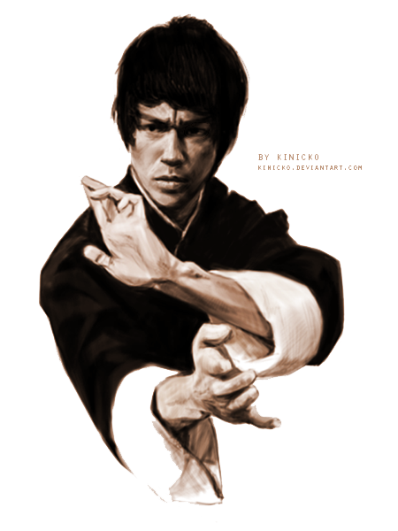 Bruce Lee Transparent PNG Image