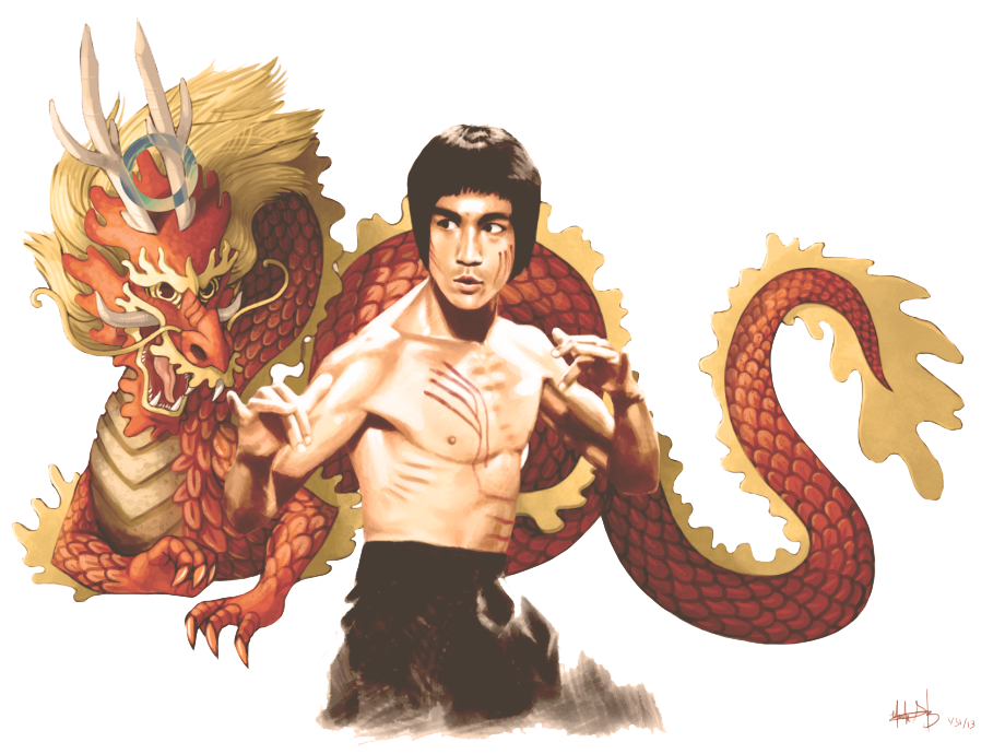 Bruce Lee Transparent PNG Image