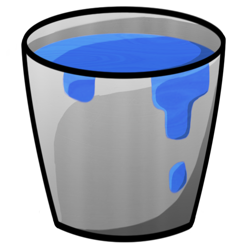Full Bucket Transparent PNG Image